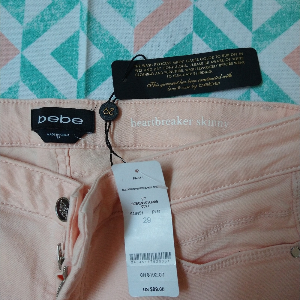 BeBe heartbreaker skinny jeans - Picture 2 of 4